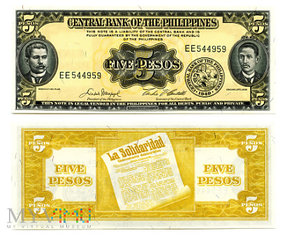 5 Pesos 1949 (EE544959)