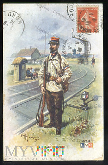 Hingre - Ochrona kolei - 1916
