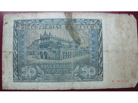 50 złotych 1941r.