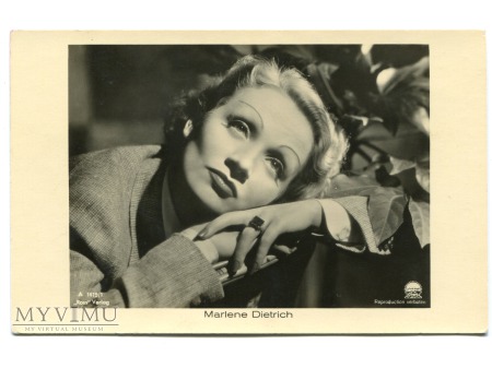 Duże zdjęcie Marlene Dietrich Verlag ROSS A 1419/1