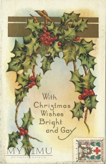A With Christmas Wishes Bright and Gay