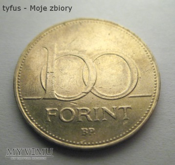 100 FORINT - Węgry (1995)