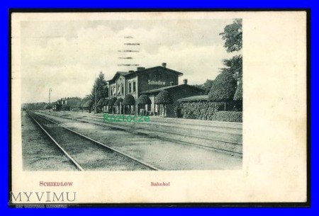 SZYDŁÓW Schiedlow, Dworzec kolejowy