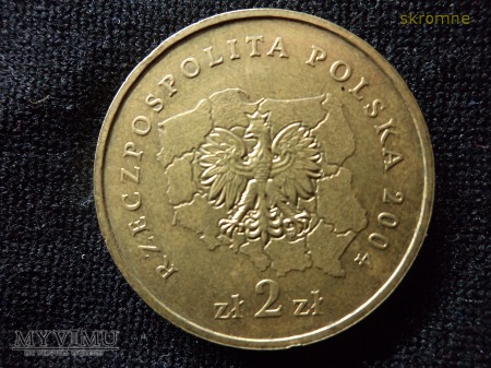 2 zł z 2004 r. woj.małopolskie