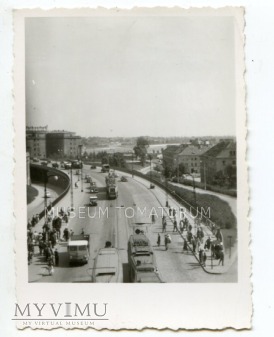 Duże zdjęcie Warszawa - Trasa W-Z (Nowy Zjazd) - 1957