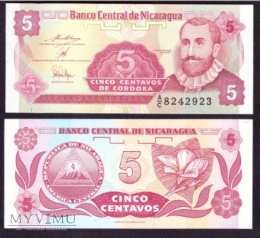 Nikaragua, 5 centów