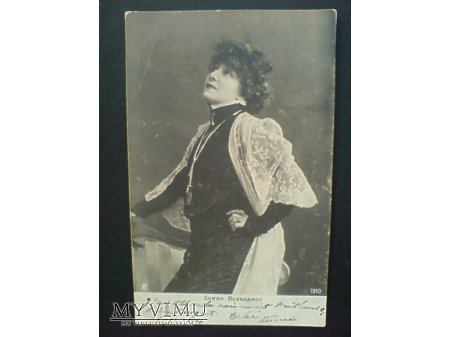 Duże zdjęcie Sarah Bernhardt 1903 Aktorka