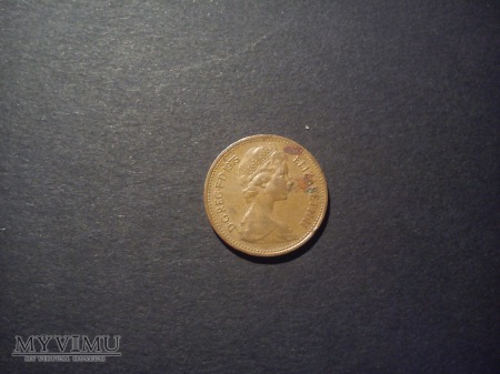 1 Penny - 1975r, Elżbieta II