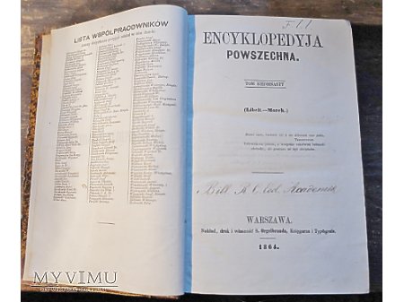 ENCYKLOPEDYJA POWSZECHNA - 1864 r.