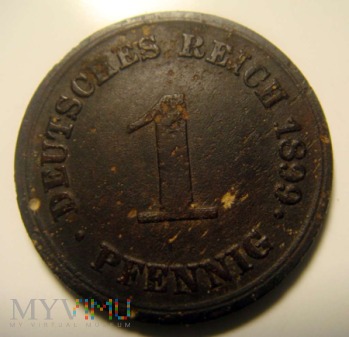 1 Pfennig 1899 , E
