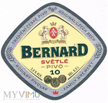 bernard světlé pivo 10