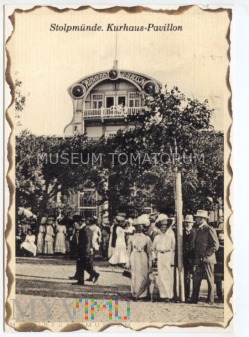 Duże zdjęcie Ustka - Kurhaus Pavillon - pocz. XX w.