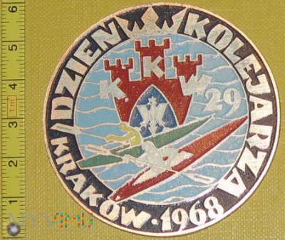 Medal kolejowy - społeczny KKW z Dnia Kolejarza