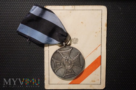 Srebrny Medal ,,Zasłużonym Na Polu Chwały''