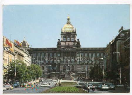 Praha - Muzeum Narodowe - lata 80-te XX w.