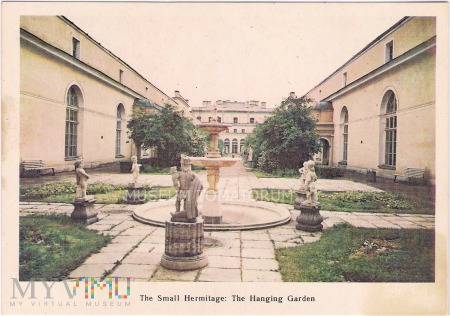 Duże zdjęcie Petersburg - Hermitage - Wiszący ogród - 1979
