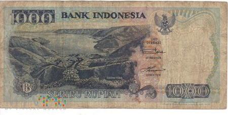 INDONEZJA 1000 RUPII 1992