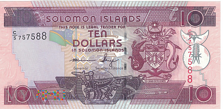 Wyspy Salomona - 10 dolarów (2011)