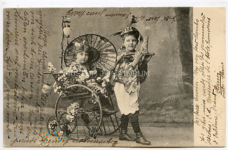 Pocztówka artystyczna 1904