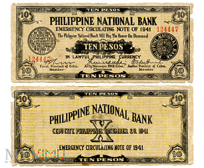 10 Pesos 1941 (124447)