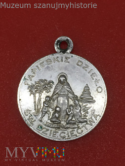 Medalik Papieskie dzieło Św. Dziecięctwa
