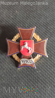 Duże zdjęcie Pamiątkowa odznaka WKU - Konin