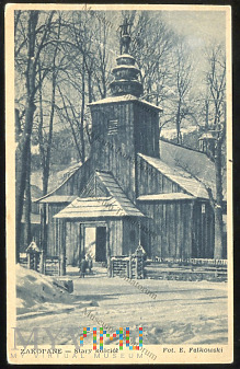 Zakopane Kościół przy Kościeliskiej - 1949