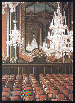 Pszczyna - Pałac - Sala zwierciadlana - 1980