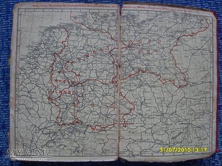 Atlas Niemiec południowych-1901 r.