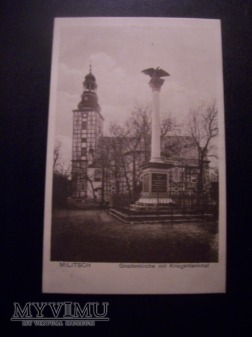 Gnadenkirche mit Kriegerdenkmal 31.01.1916