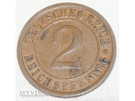 2 reichspfennig 1925 A