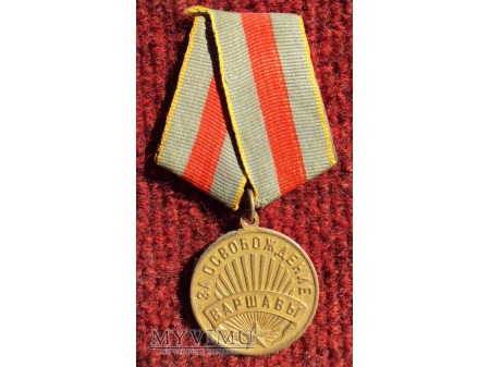 Duże zdjęcie Medal "Za Oswobodzenie Warszawy"