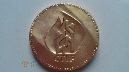 Medal CTIF Warszawa 1989