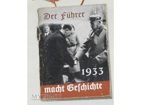 Ksiażeczka WHW Der Fuhrer 1933