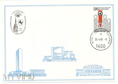 49-Vereinte Nationen-Postkarte.28.4.1981