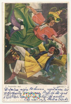 Z.Stryjeńska mal. ;TANIEC;1948.a