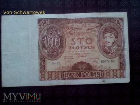100 złotych 1934