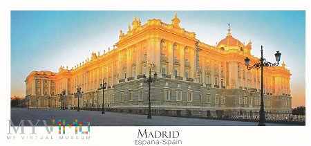 Madrid - The Royal Palace from Baylen Street