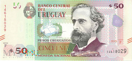 Urugwaj - 50 pesos (2015)