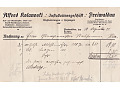 Rechnung für Herrn Kaufmann, 1925.12.10