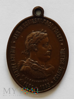Medalik Jan III Sobieski