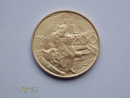 200 LIRÓW 1994 - SAN MARINO