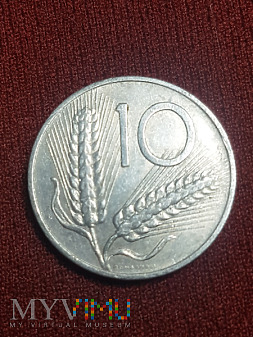 Włochy- 10 lirów 1979 r.