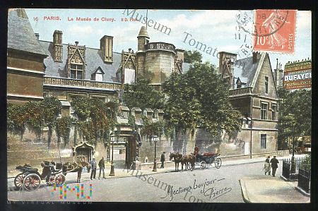 Paryż - Musee de Cluny - 1908