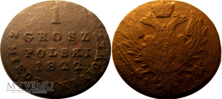 1 grosz 1822