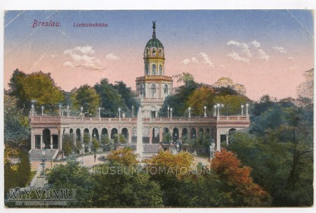 Wrocław Breslau - Wzgórze Partyzantów -1920