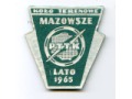 Naszywka - PTTK Mazowsze - Lato 1965