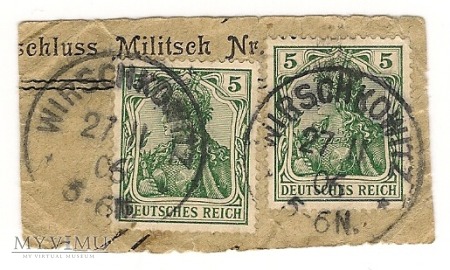 WIRSCHKOWITZ-WIERZCHOWICE 1906