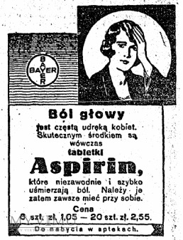 Aspirin ["Hajnt" 1929]