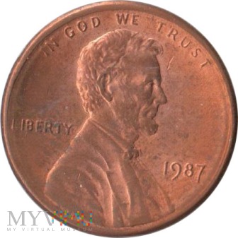 1 cent 1987 rok